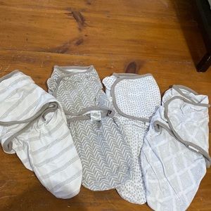 Velcro swaddles